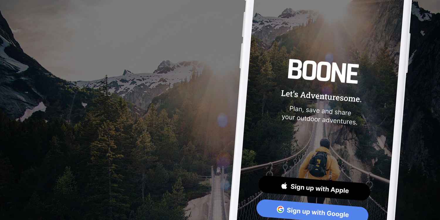 Boone Adventures app cover.