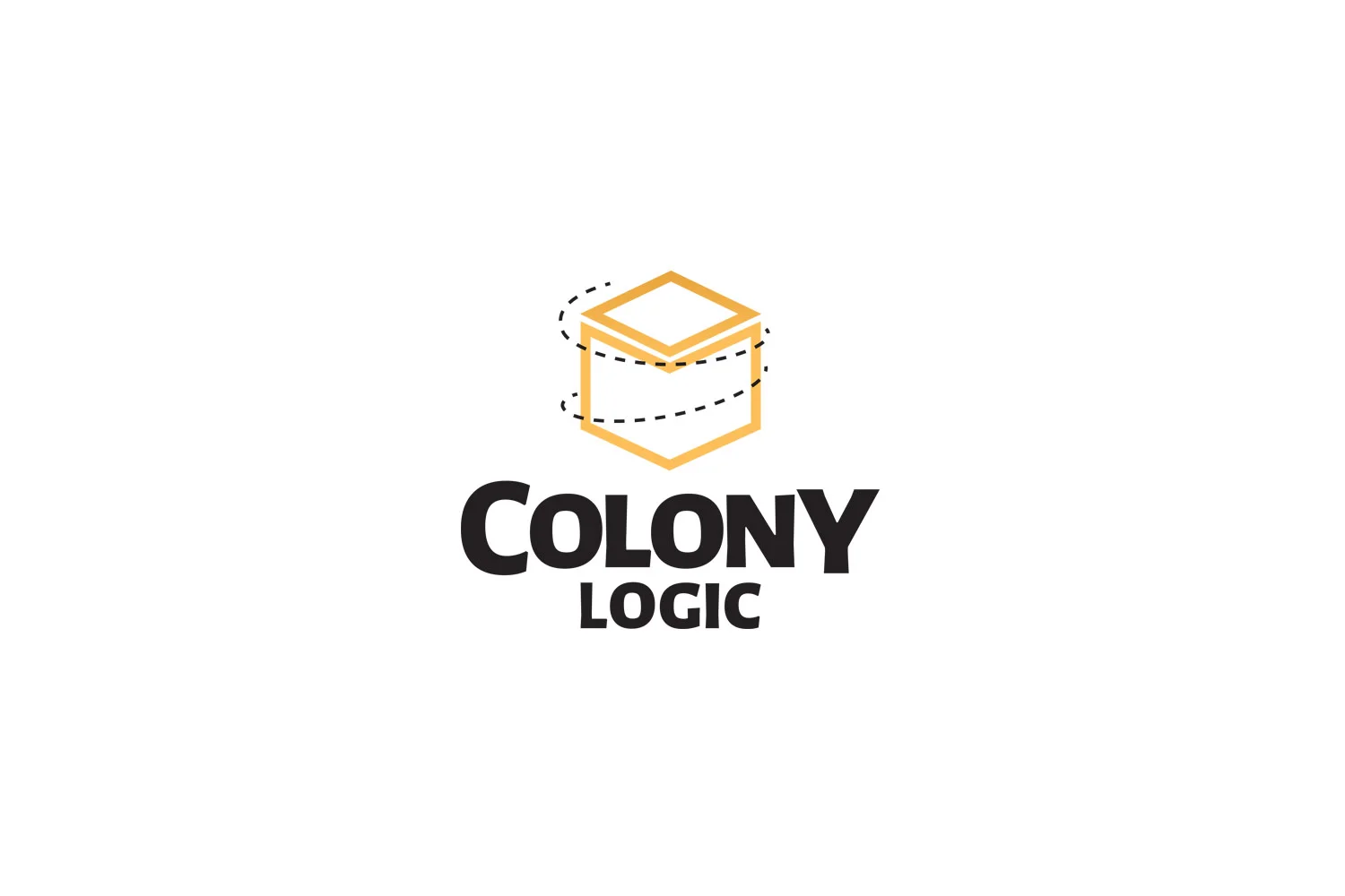 Colony Logic, the parent mark in stacked lockup.