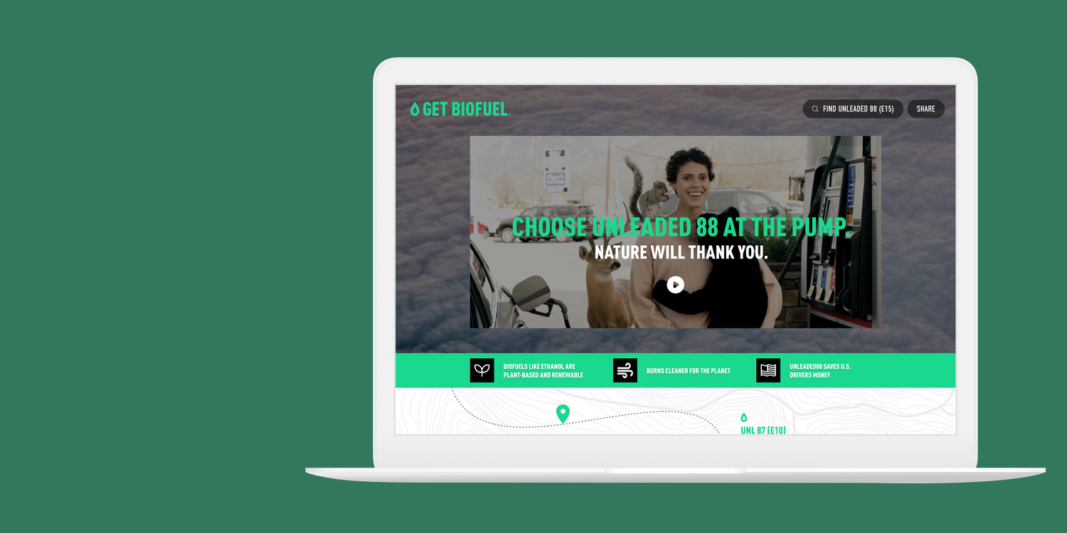 Get Biofuel campaign site.