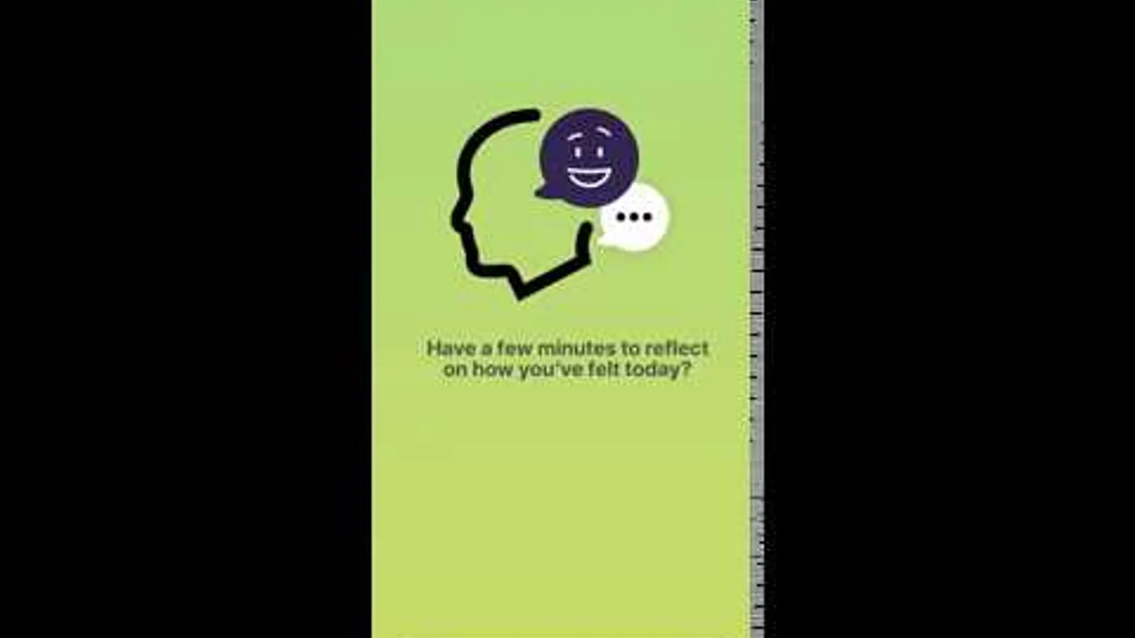 Mood tracking feature walkthrough